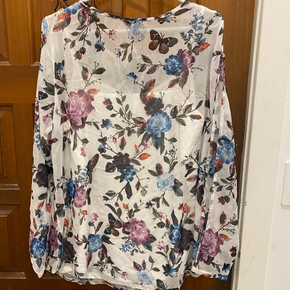 Stork & Babe Maternity Top with Camisole - Picture 3 of 4